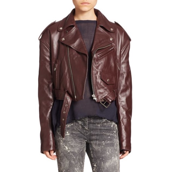 Faith Connexion oversized leather jacket 2 New